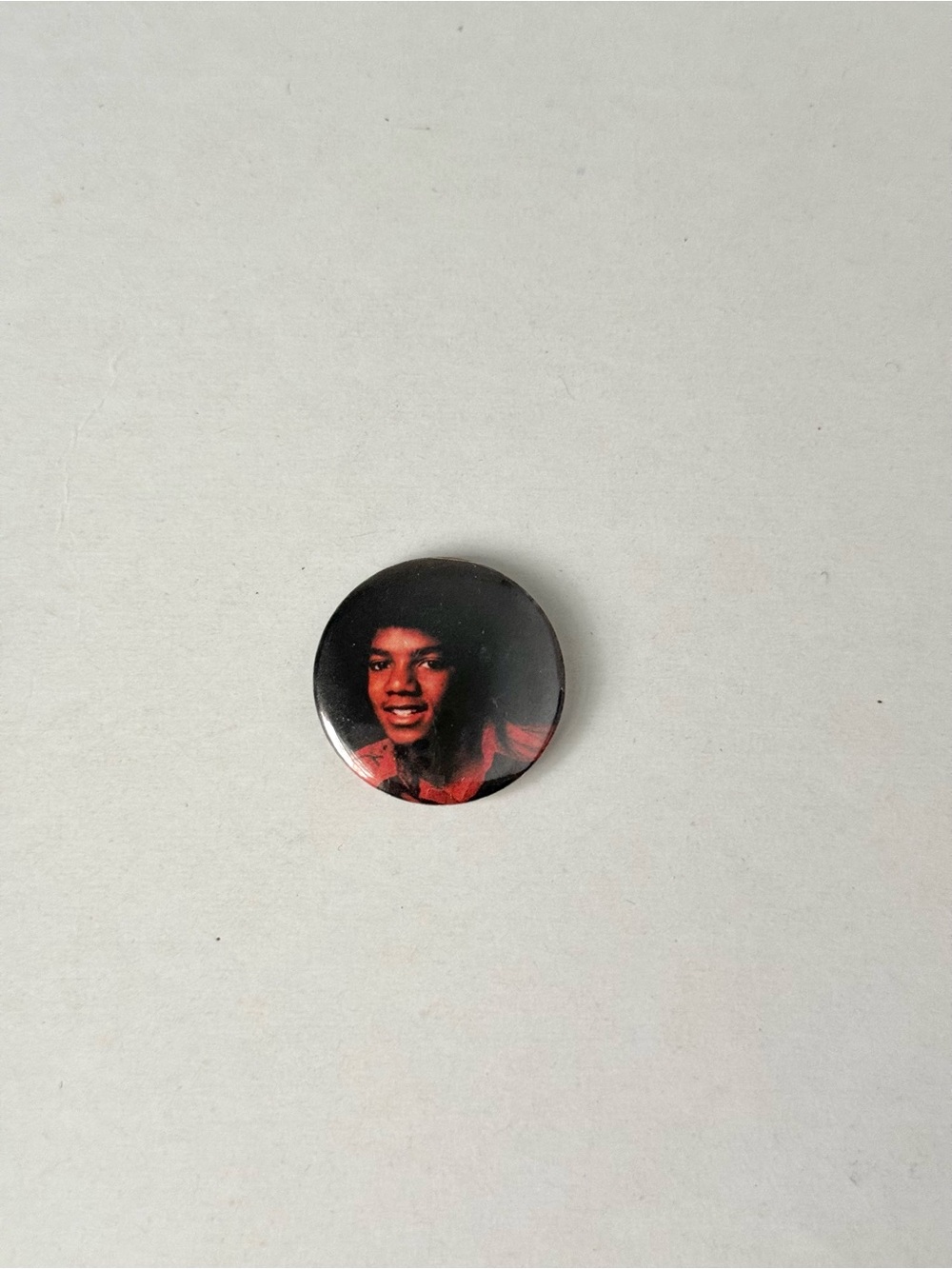 Vintage 1980s Michael Jackson Thriller Era Small Pin – Retro Music Memorabilia